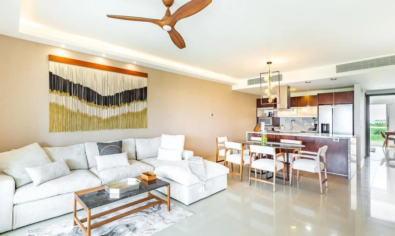 아파트 Casa Cielo Ocean View Penthouse Condo 신데 델 카르멘